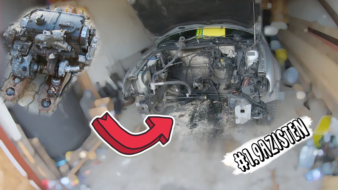 EGYNAPOS MOTORCSERE ♻ #1.9AZISTEN 🏆 VW GOLF 4