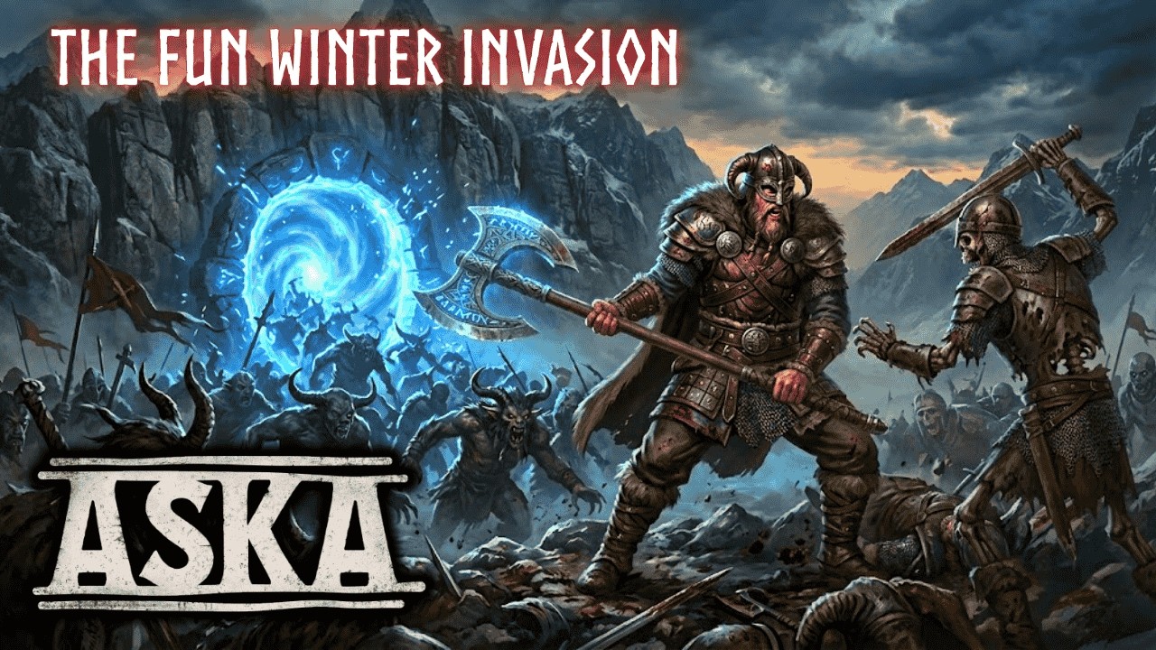 The Fun Winter Invasion. | ASKA EP28 Gameplay 2026