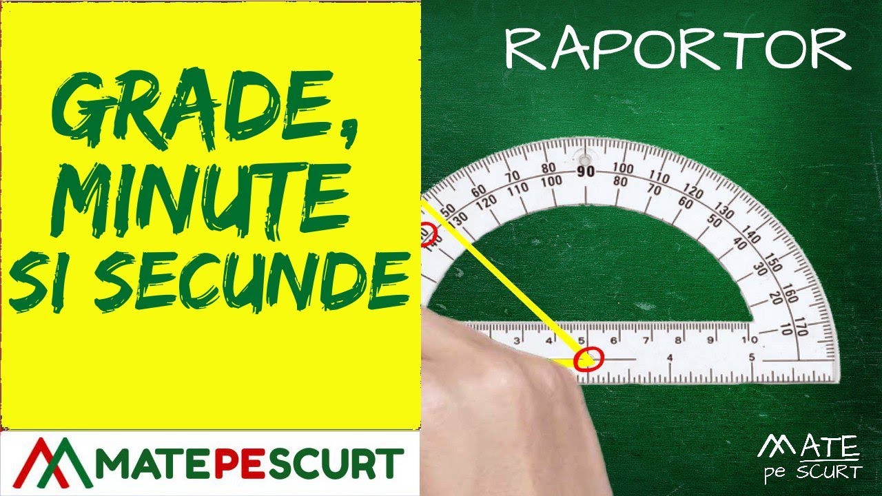 Grade, minute si secunde