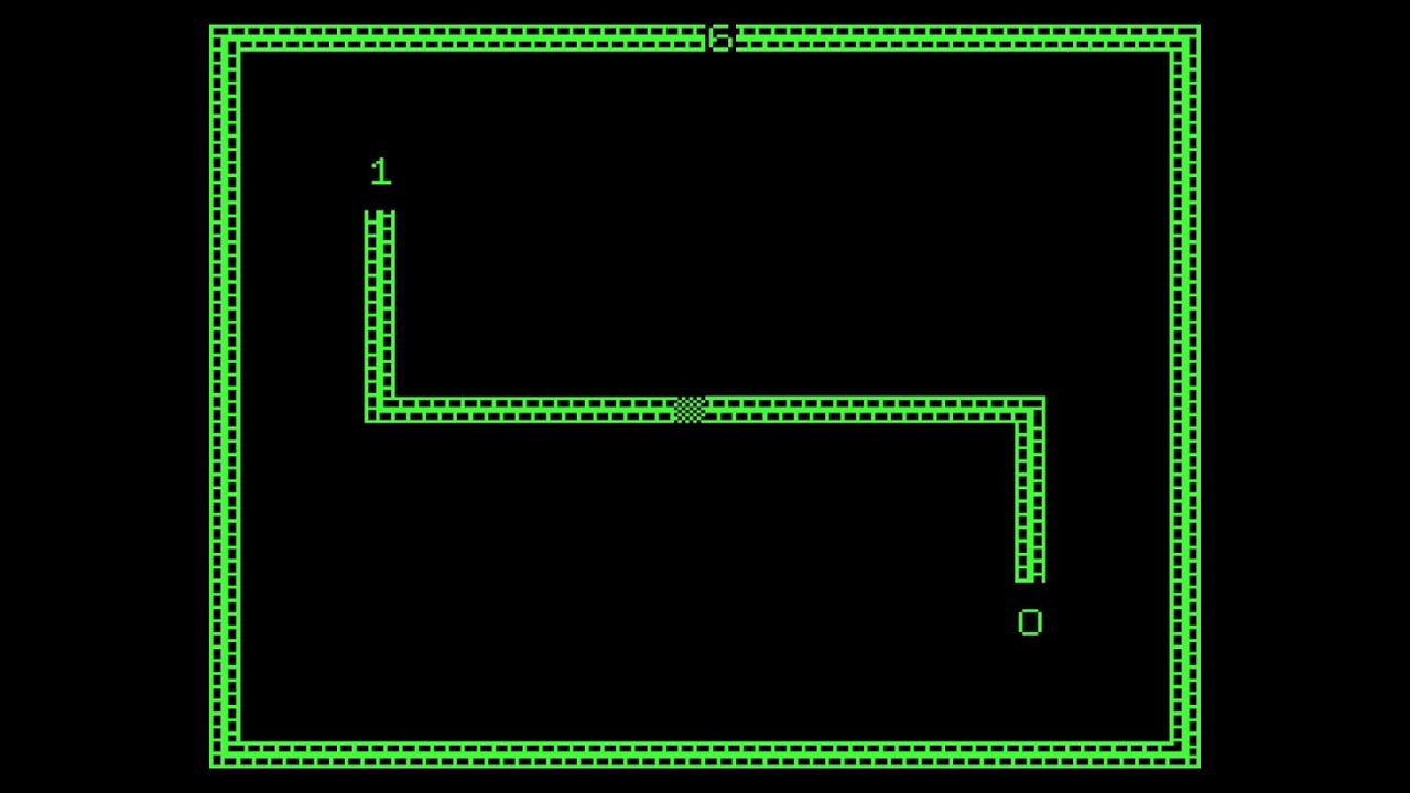 [Blockade(AC)(US)(Gremlin Industries,1976)]Arrow of 2 players crashed