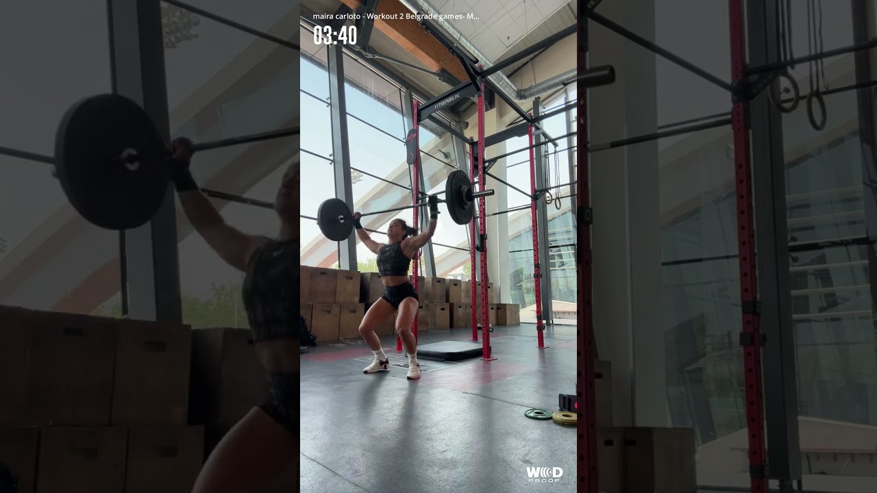 Workout 2- Belgrade games elite female - Maira Carloto