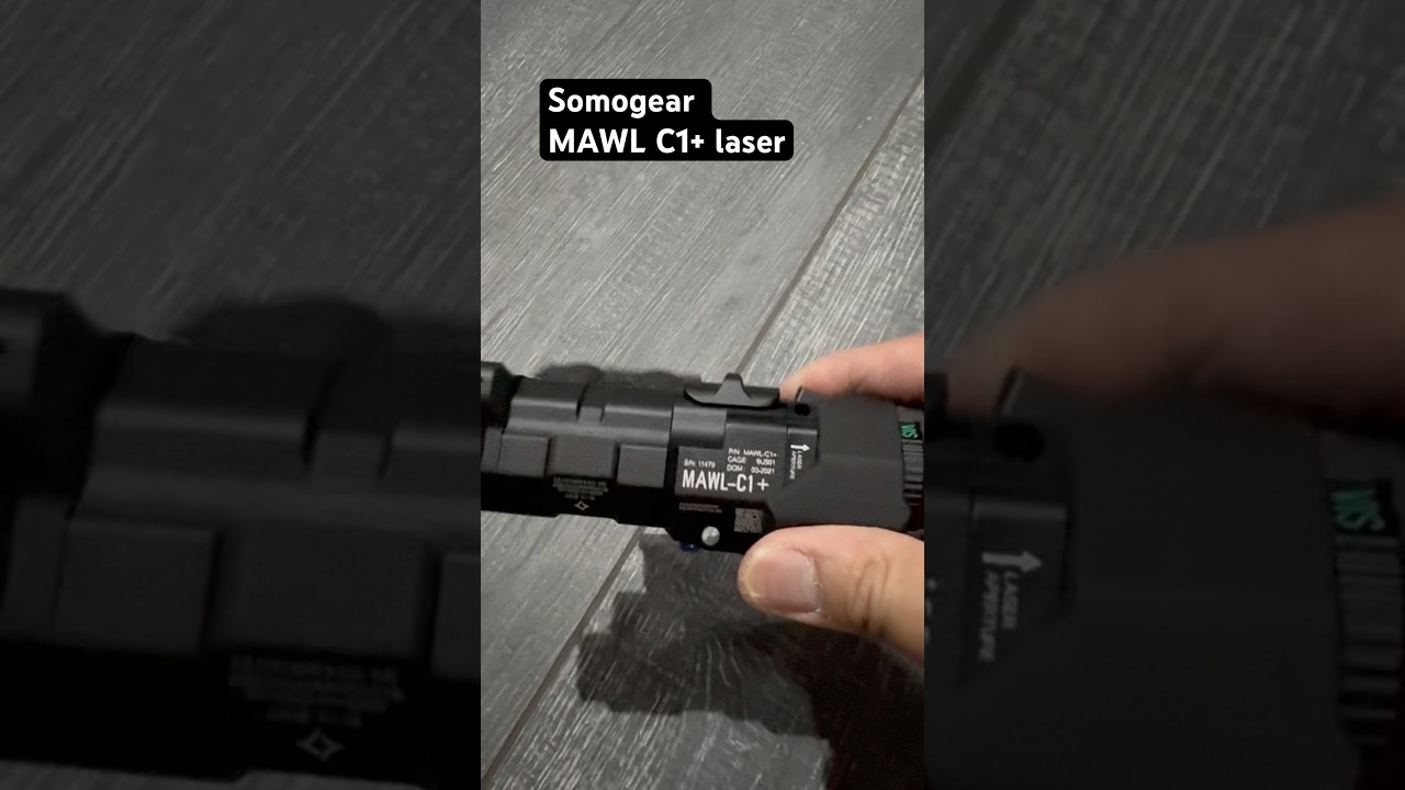 Somogear MAWL C1+ laser unboxing #airsoftgbb #airsoft #laser