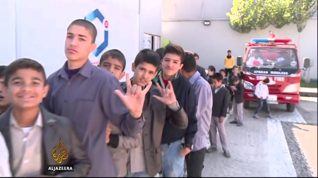 Afghan children helped to hear for first time