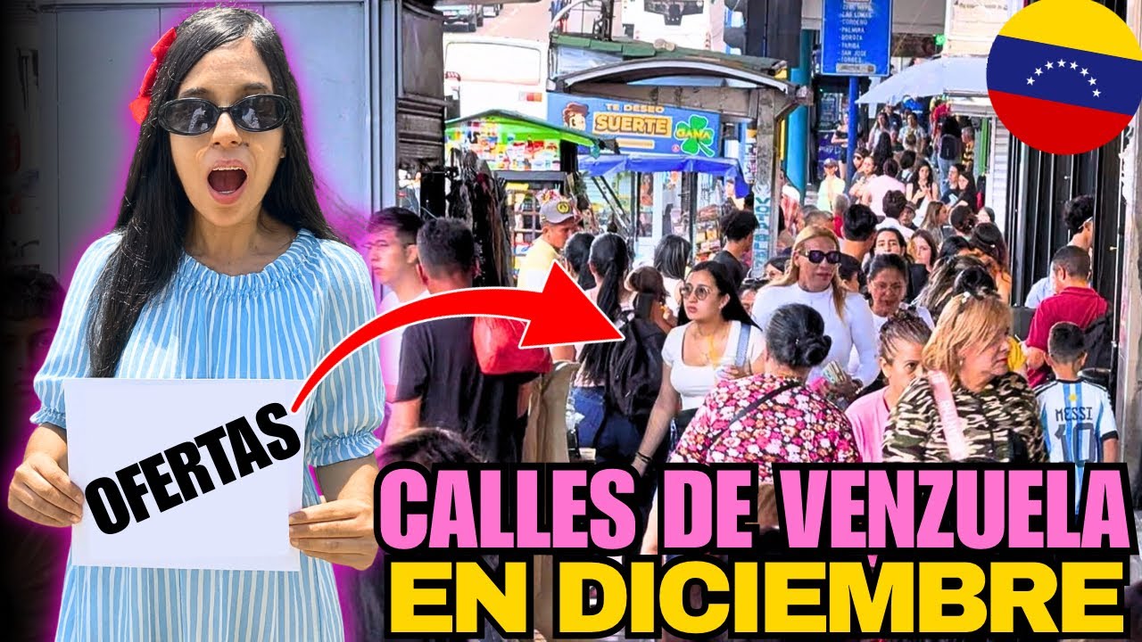 Así de LOCAS son LAS OFERTAS en las Calles DE VENEZUELA *Diciembre 2025* 