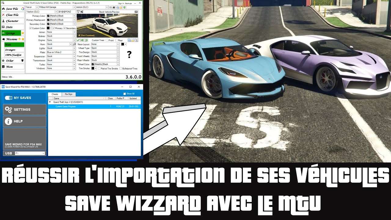 [DMO] IMPORTER 2 VEHICULES AVEC SAVE WIZZARD ET MTU // TUTO COMPLET // GTA ONLINE 1.64