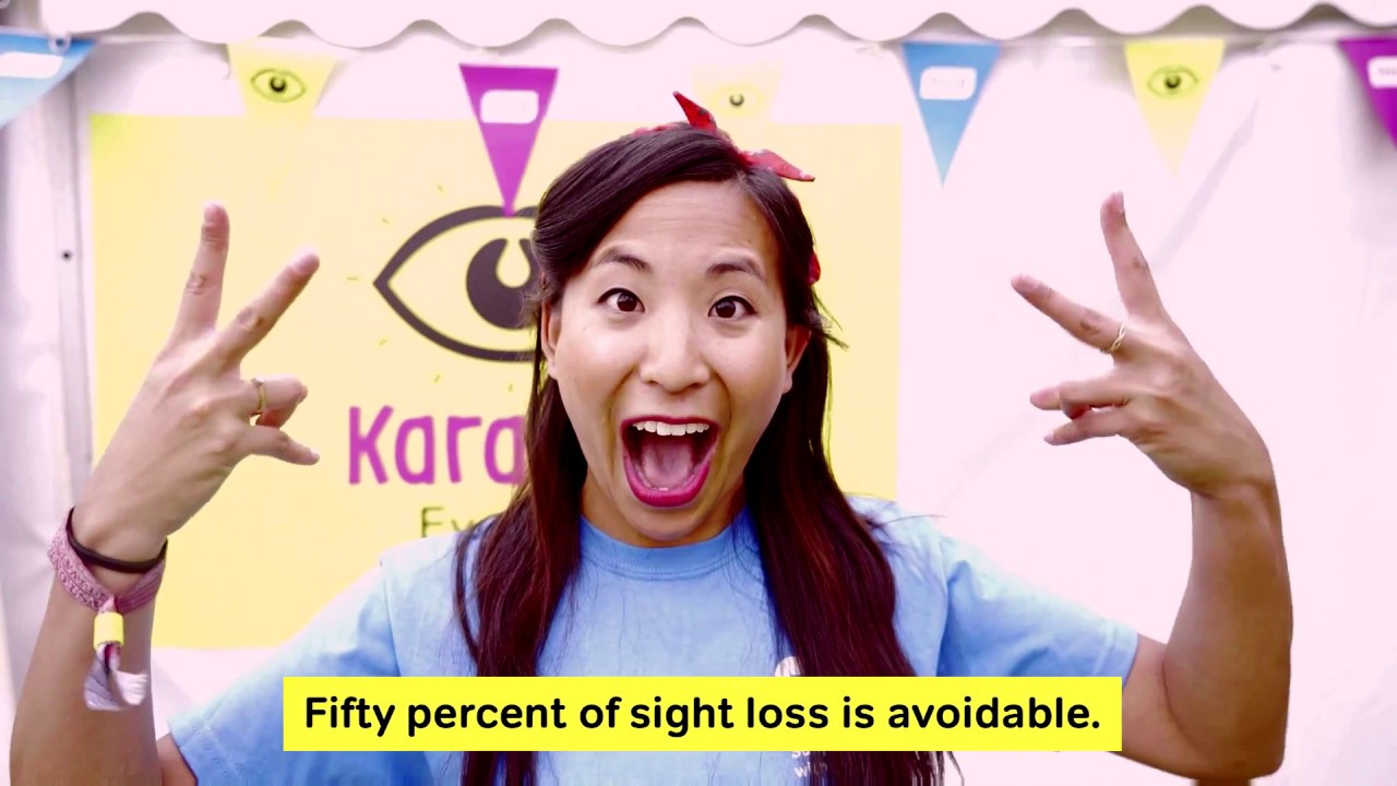 RNIB at Glastonbury 2017 - Eye Test Karaoke