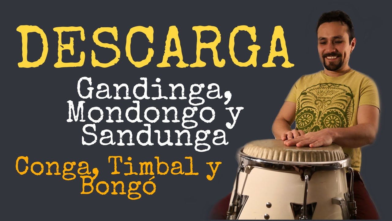 🎶DESCARGA - CONGA, TIMBAL Y BONGO🎶 - Gandinga, Mondongo y Sandunga 🥁🎹
