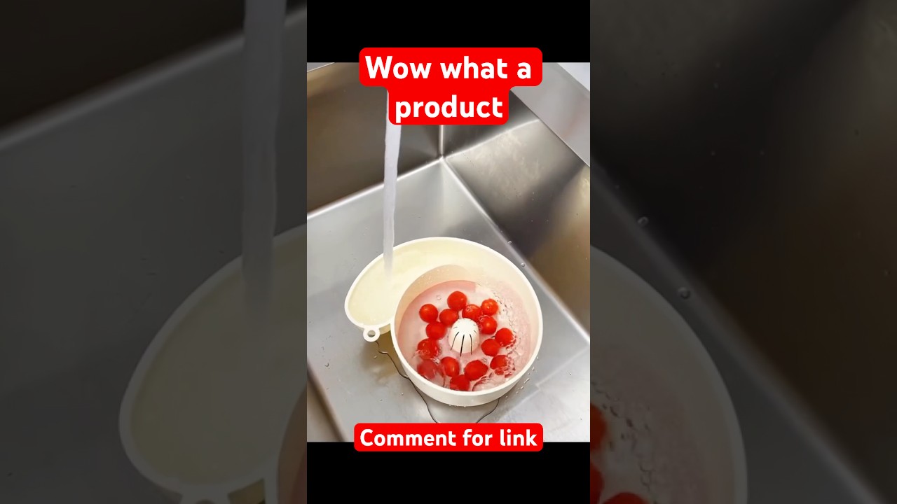 Automatic Fruit Cleaning Bowl | Smart Vegetable & Fruit Washer for Healthy Living
