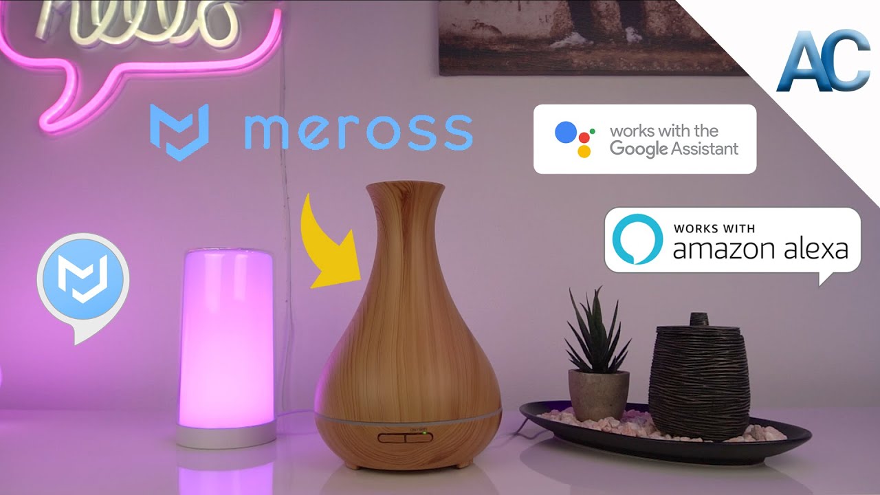 Meross Diffusore di Aromi Smart con Alexa e Google Assistant