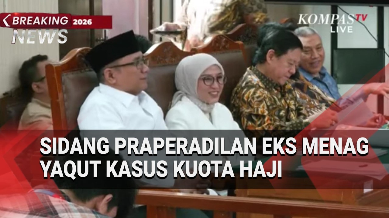 FULL- Sidang Praperadilan Eks Menag Yaqut Kasus Kuota Haji