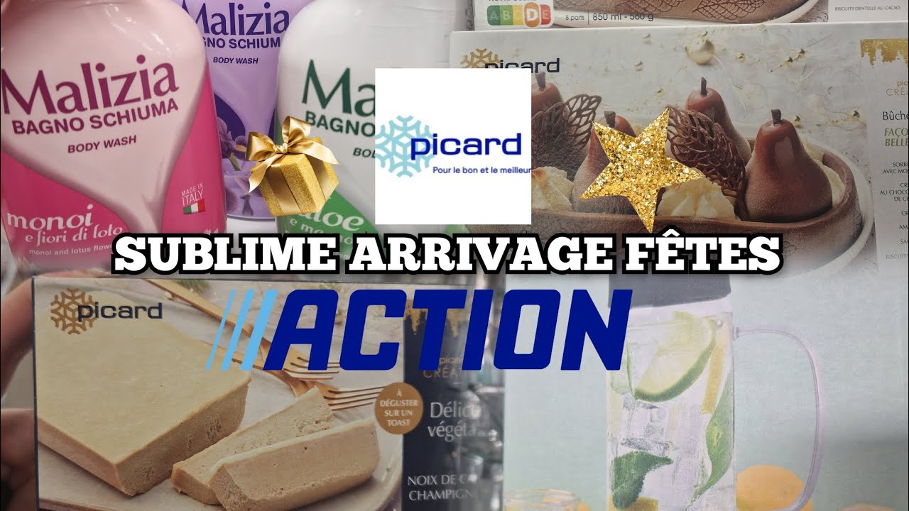✨️SUBLIME ARRIVAGE FESTIF 🎅CHEZ PICARD & NOUVEAUTÉS ACTION 🛒🎄