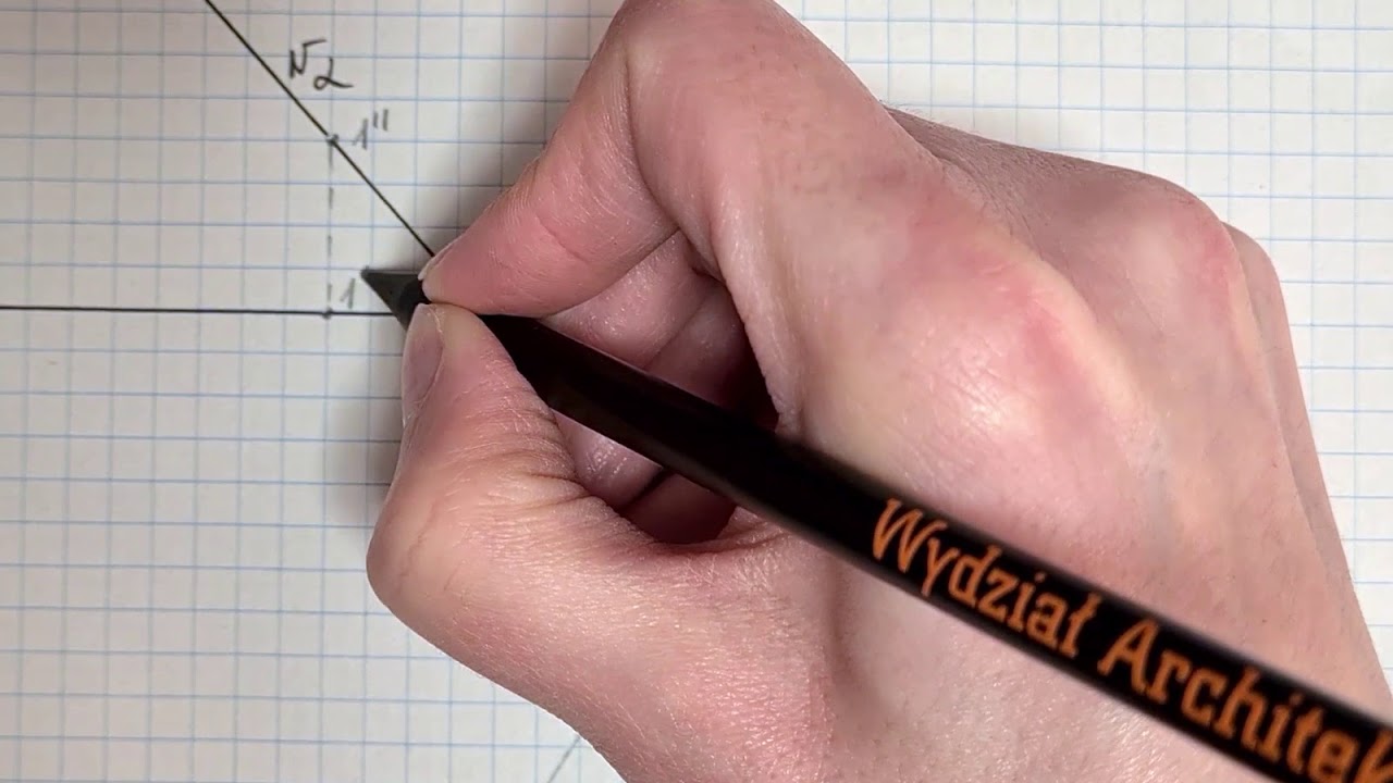 Rzuty Monge'a- prawdziwa wielkość kąta płaszczyzny z rzutnią poziomą-  metoda transformacji