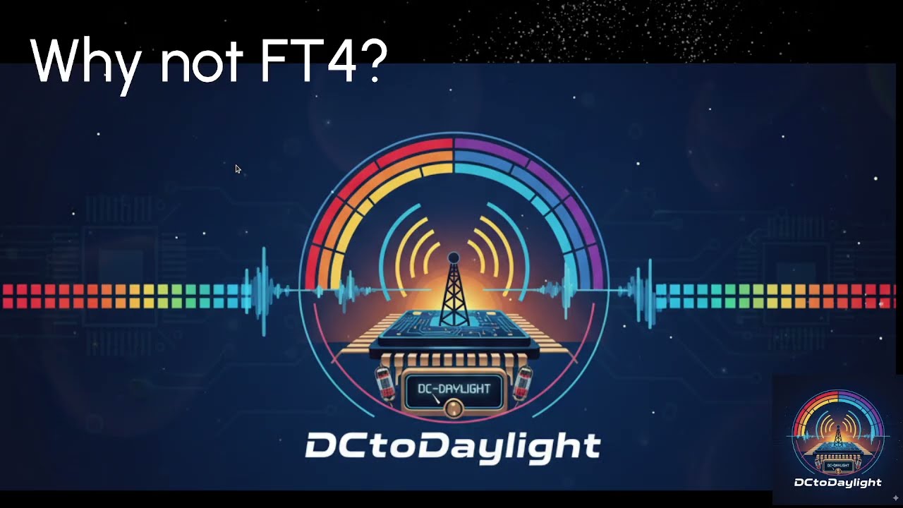 Why not FT4? - Aaron N6ACA