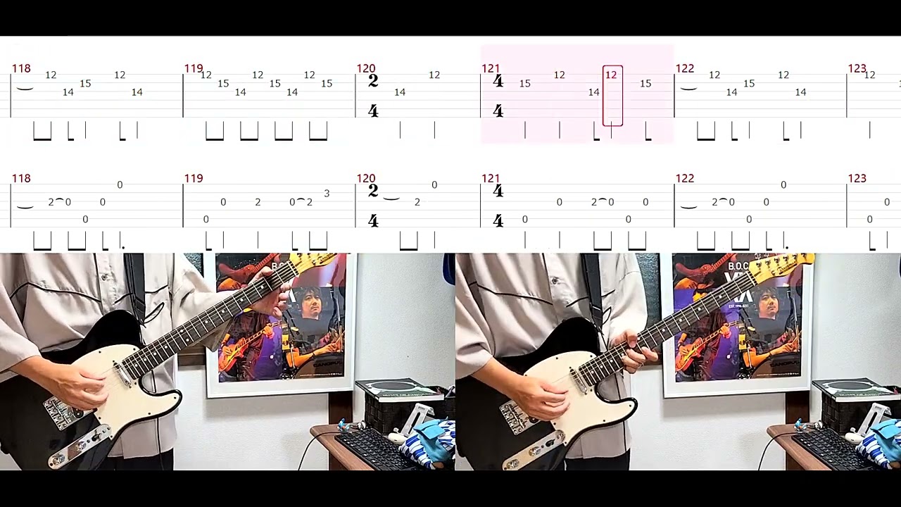 【BUMP OF CHICKEN】モーターサイクル【TAB譜付 / ギター弾いてみた】