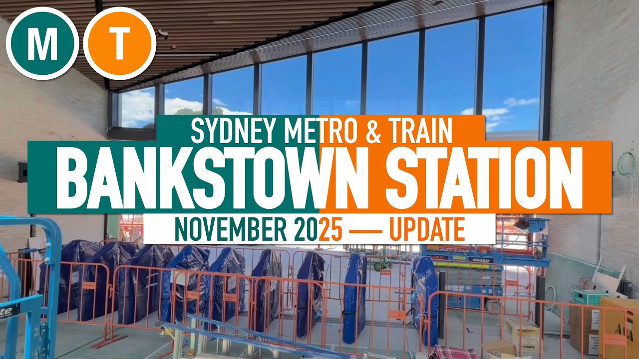 Bankstown Station Sydney Metro & Trains — November 2025