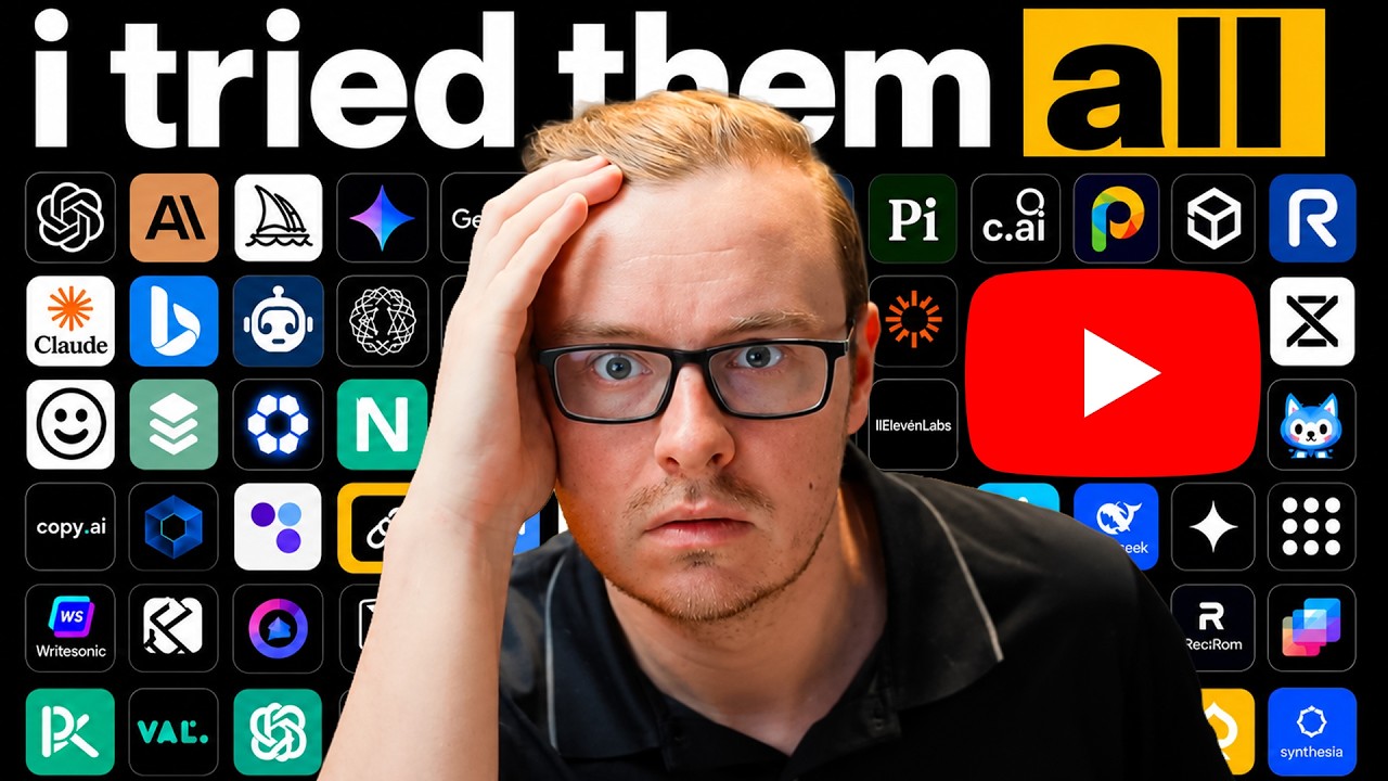 I Tried 365 AI Tools for YouTube, These Are the Best