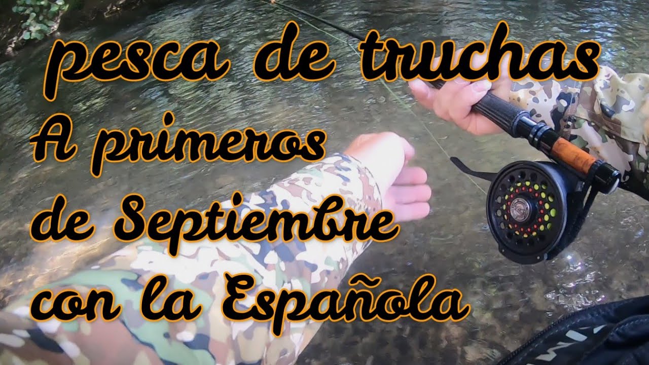 PESCA DE TRUCHAS EN SEPTIEMBRE