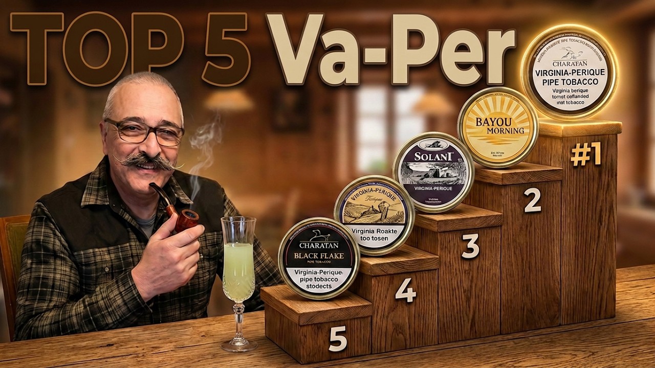 Pfeifentabake: Meine TOP 5  Virginia-Perique 2023. #whattosmoke