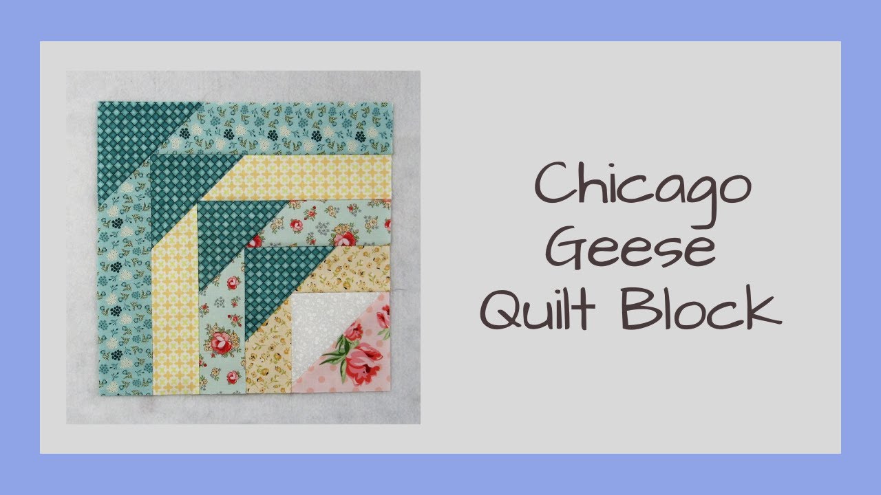 Free Video Tutorial for the Easy Chicago Geese
