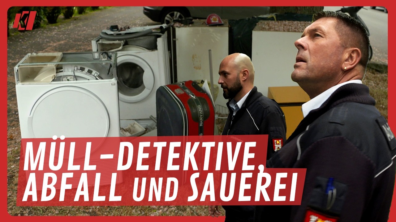 Abfall-Detektive k&auml;mpfen gegen illegalen Sperrm&uuml;ll | REPORTAGE | Kamera Zwei