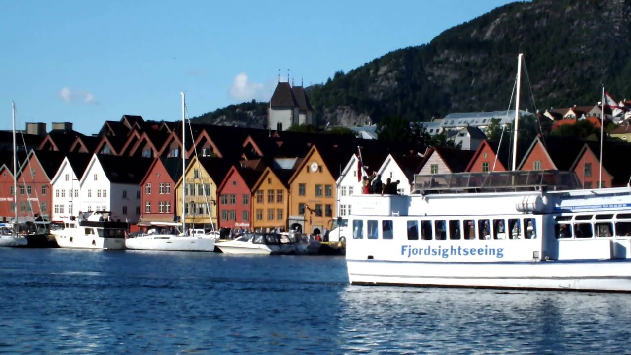 White Lady ferry in Bergen Havn