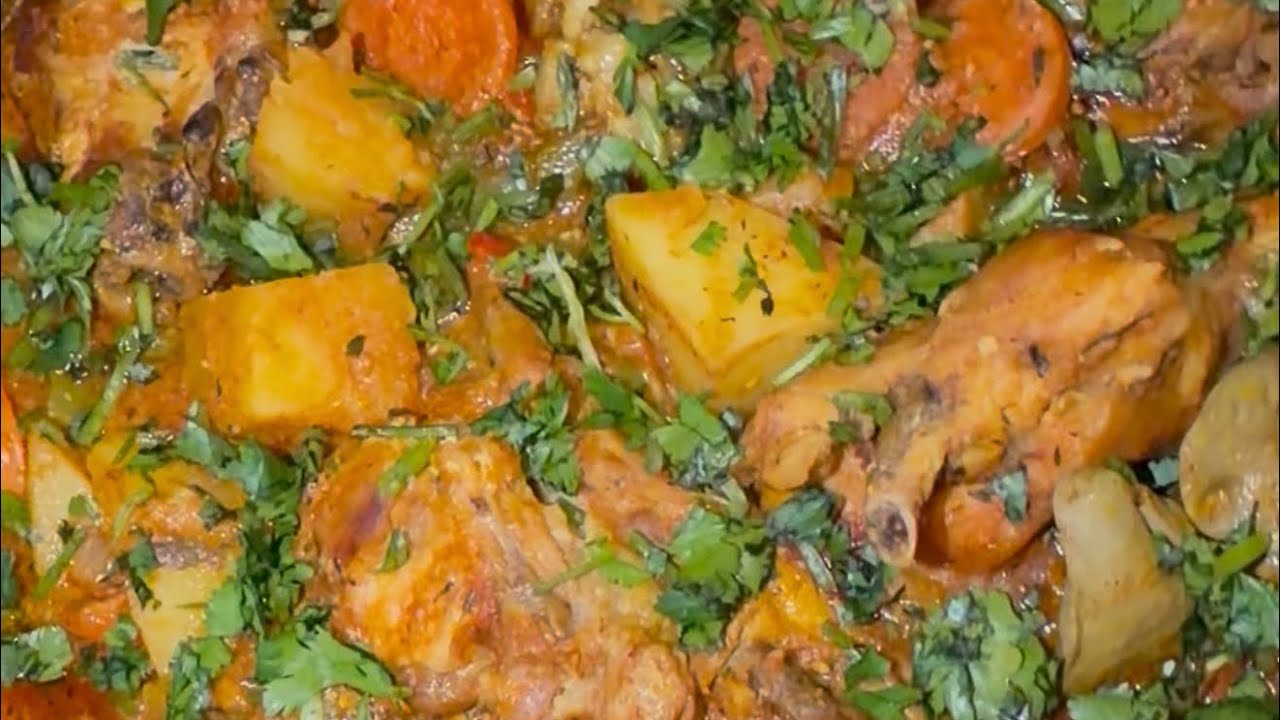 Delicious rabbit stew 