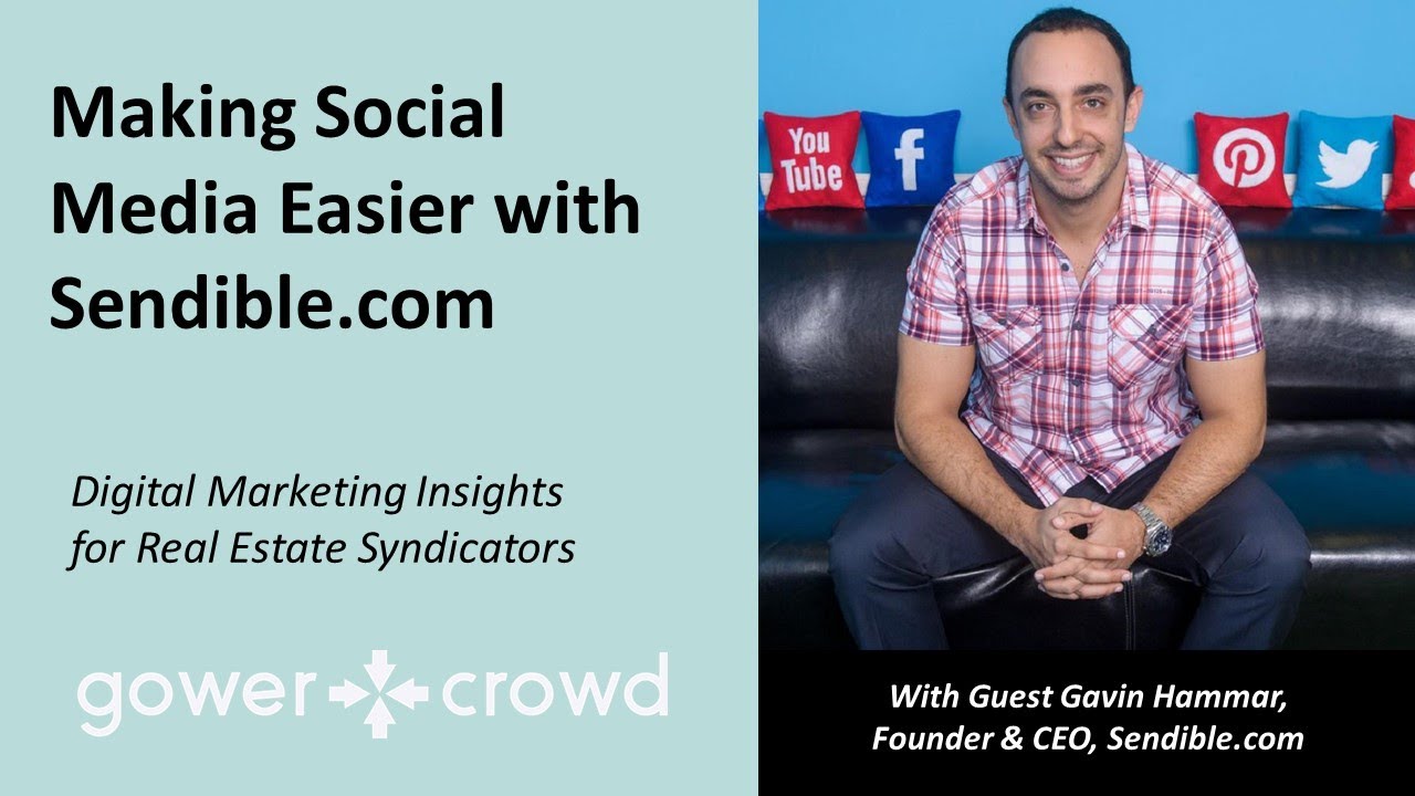 The Real Estate Crowdfunding Show - Ep. 311 | Gavin Hammar - Sendible