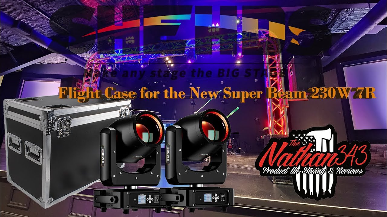 Shehds Flight Case For The New Super Beam 230W 7R