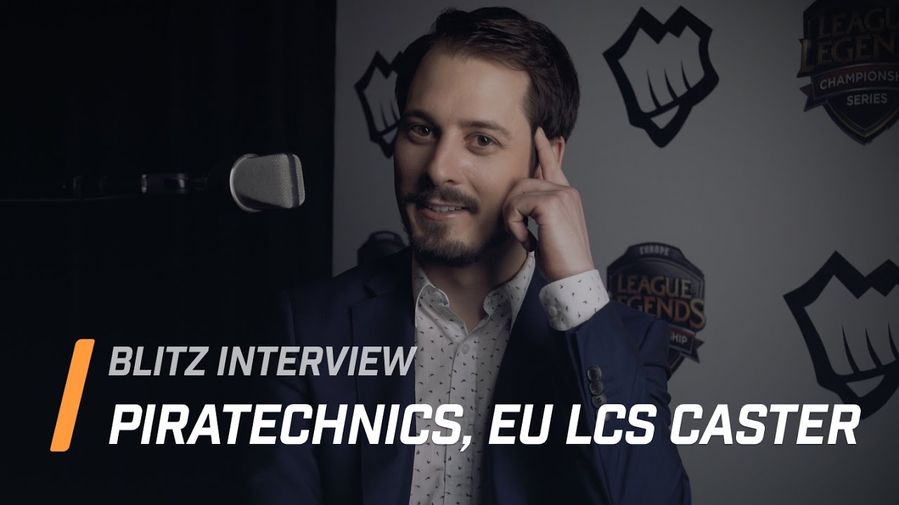 PiraTechnics on being the EU LCS hype man, how he casts clown fiestas, and taking care of his voice