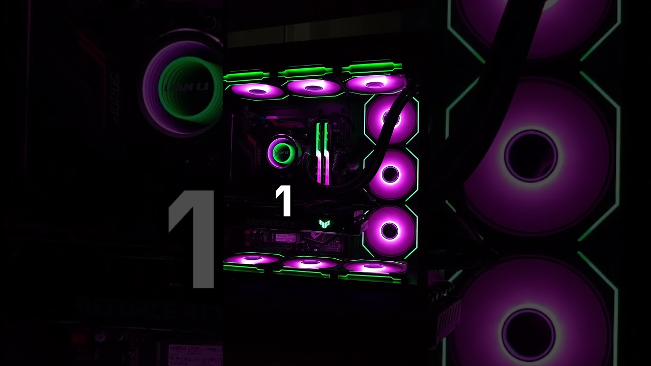 My favorite colors for Lian Li Infinity fans