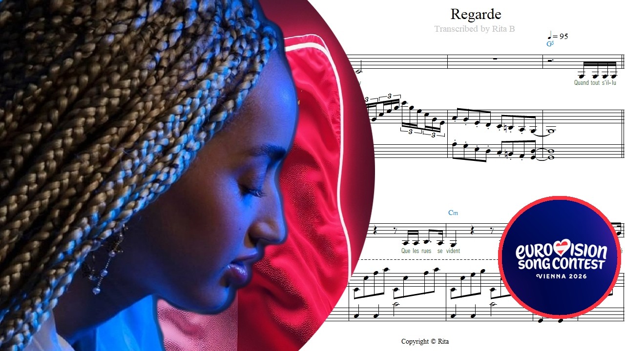 Monroe — Regarde! Piano + Voice — Eurovision 2026