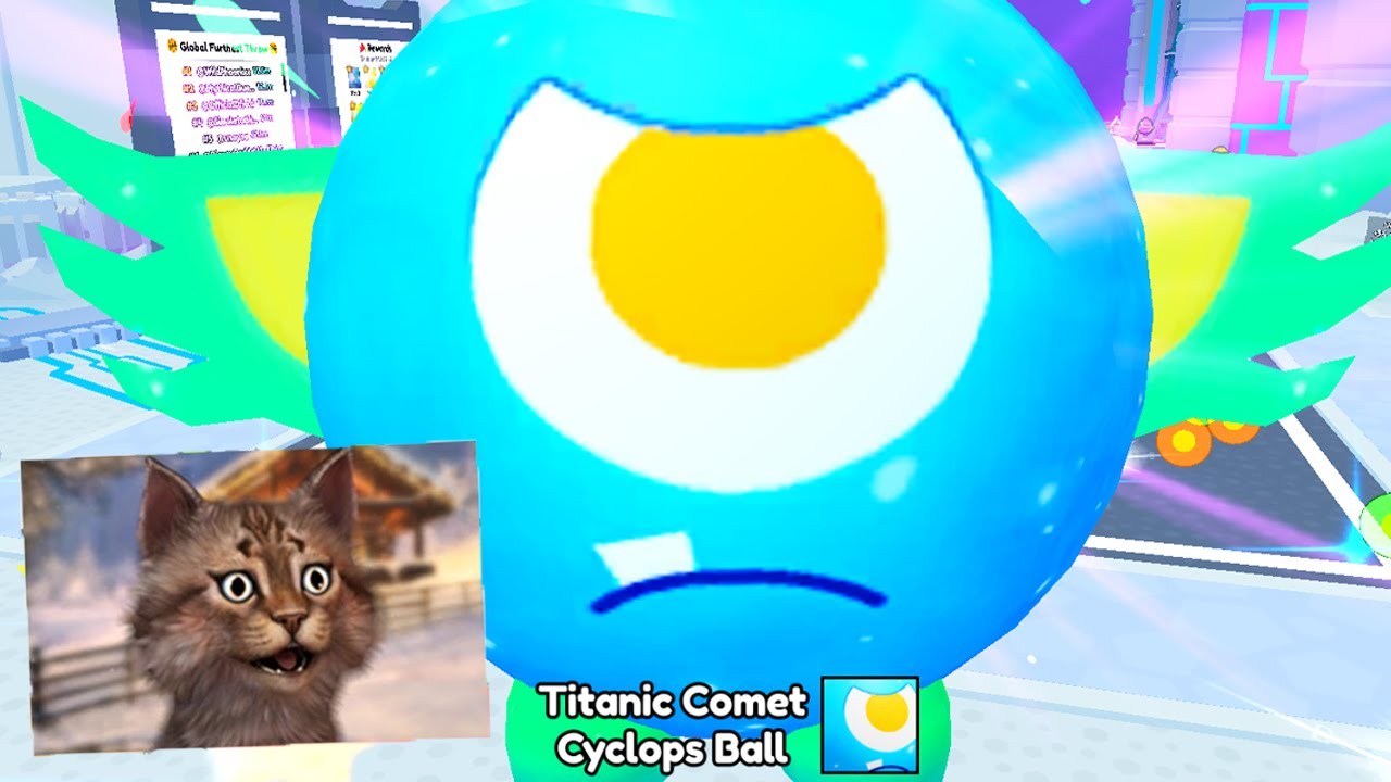 I Hatched Titanic Comet Cyclops Ball in Pet Simulator 98