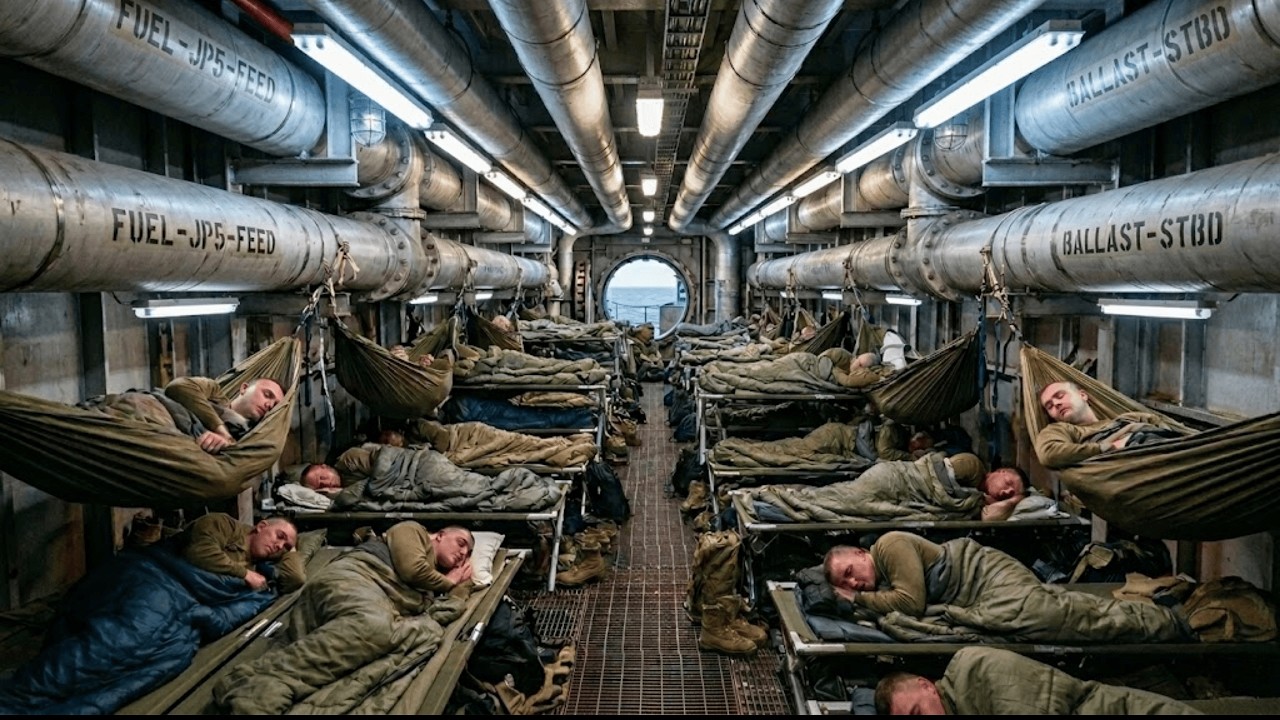 How Expeditionary Sea Base Crews Shower, Sleep, and Eat for Months In The Middle Of The Ocean