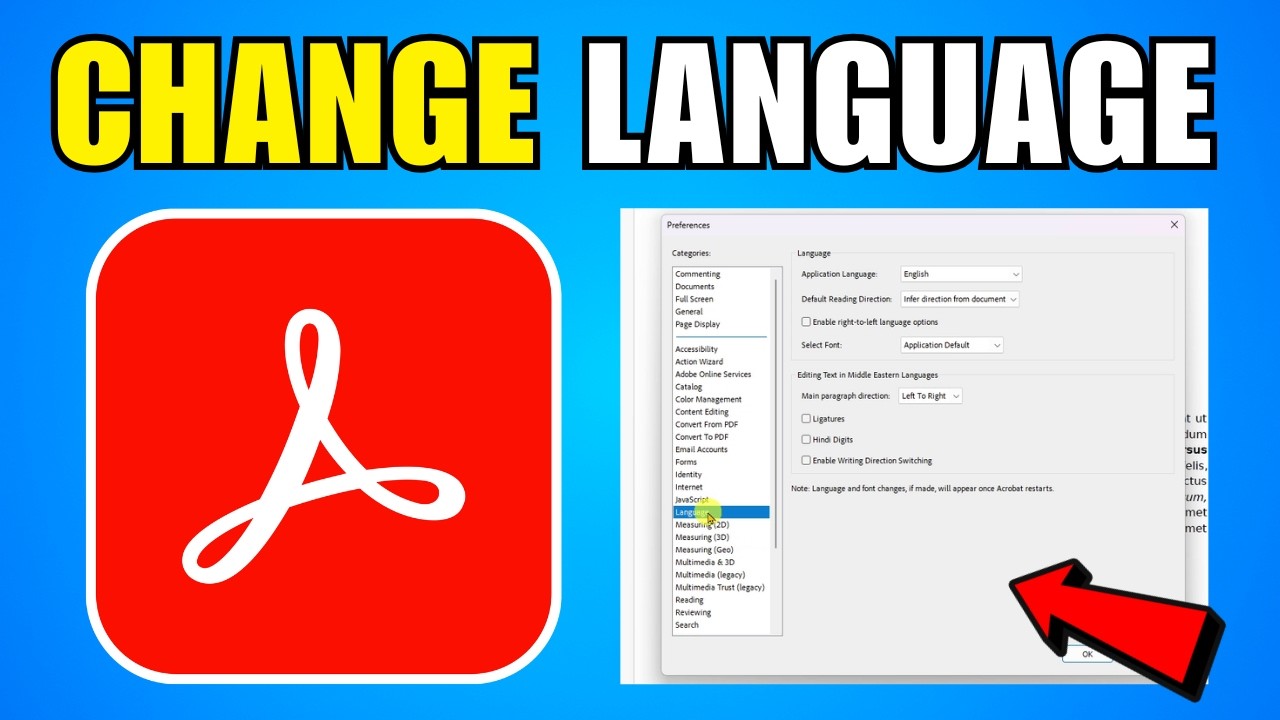 How To Change Adobe Acrobat Language (2026) (Complete Guide)
