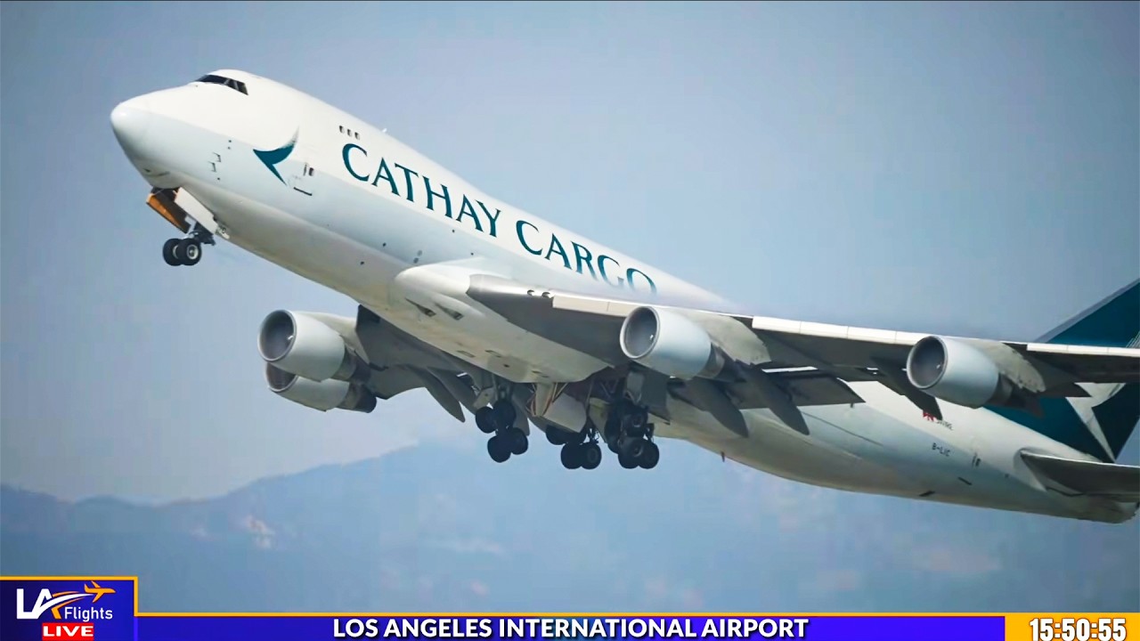 🔴LIVE LOS ANGELES PLANE SPOTTING!