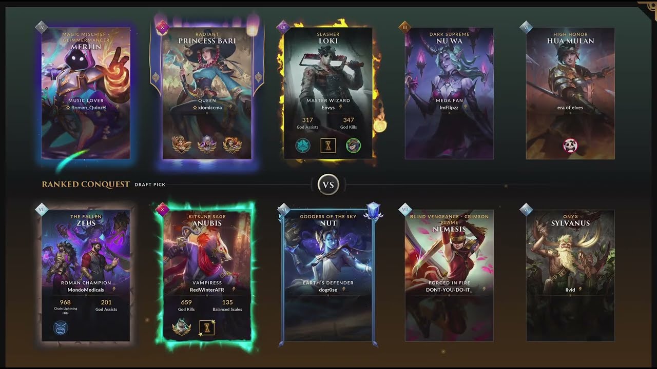 SMITE 2 Ranked Gold Princess Bari Solo