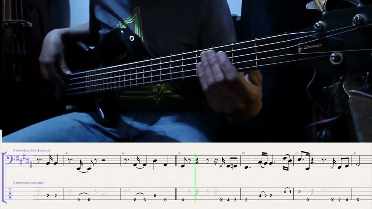 Ca7riel & Paco Amoroso: Tiny Desk Concert - DUMBAI - bass cover + tabs