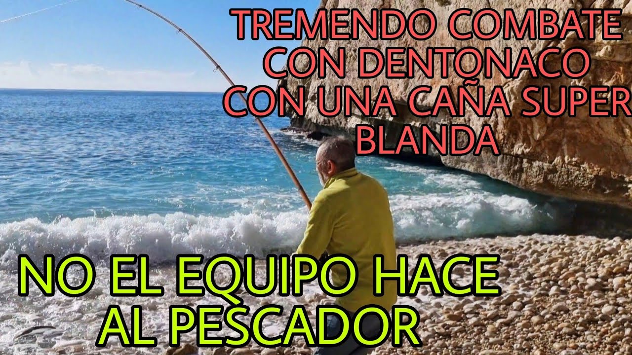 SURFCASTING 2022🇪🇸picada a 300 M TREMENDA PELEA DENTEXXXX🔝