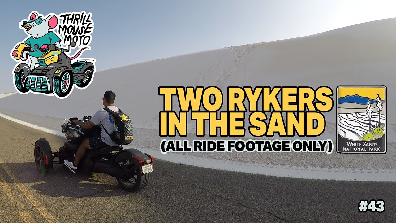 White Sands National Park NM - Can-Am Ryker Ride (Uncut Footage)
