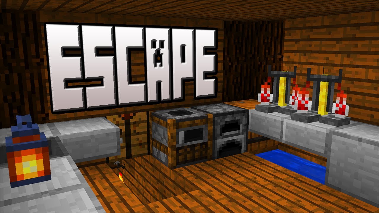Minecraft: Escape Rooms | Leaving The House (Part 1)