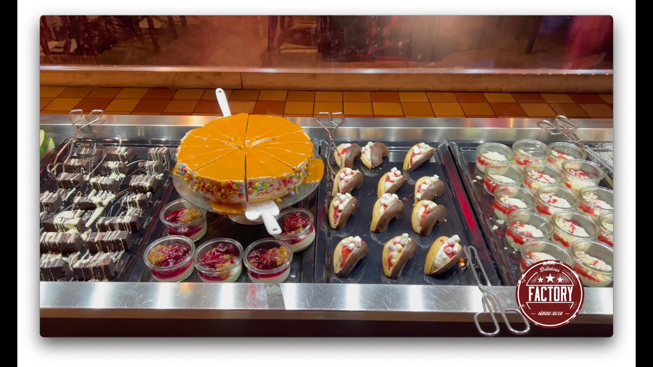 Amerikanisch/mexikanisches Buffet auf über 40 Metern in Bottrop 🥰