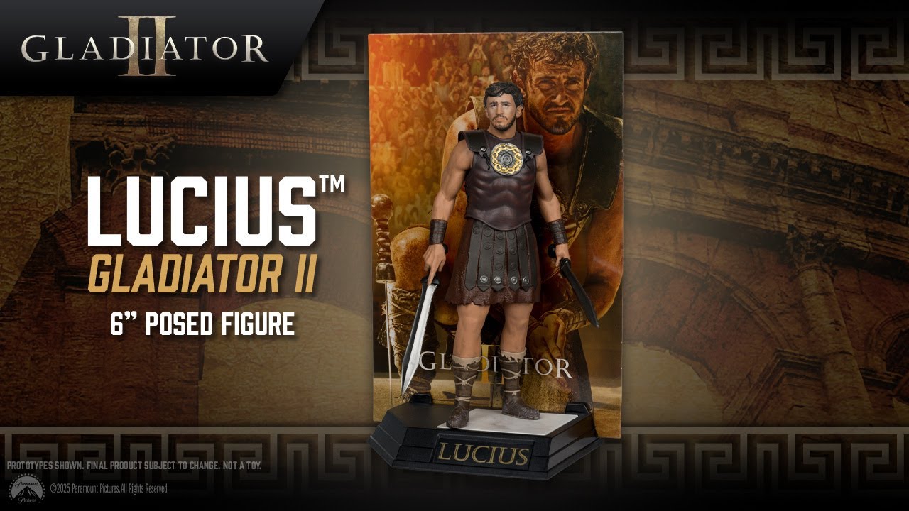 NEW Movie Maniacs&trade; Gladiator II&trade; Lucius&trade; 6