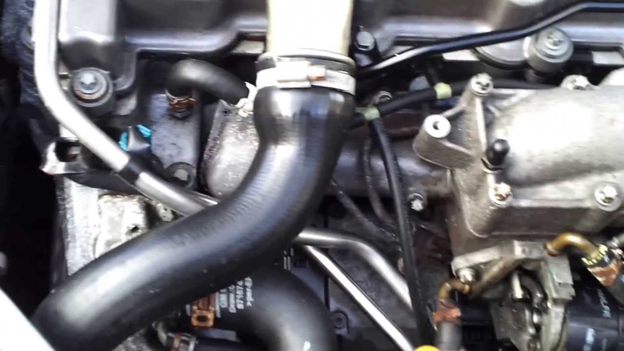 Saab 93 EGR Valve cleaning 9-3 2.2 TiD  2003