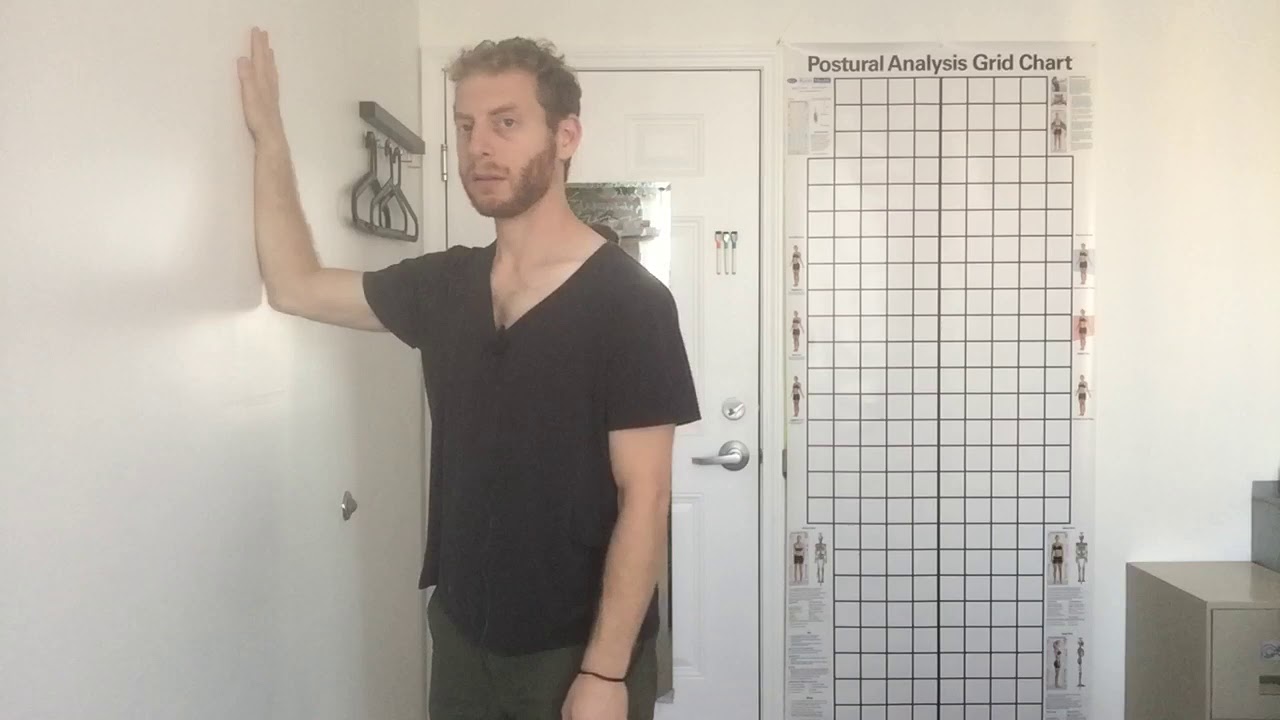 Lengthening and pandiculating the chest and shoulders