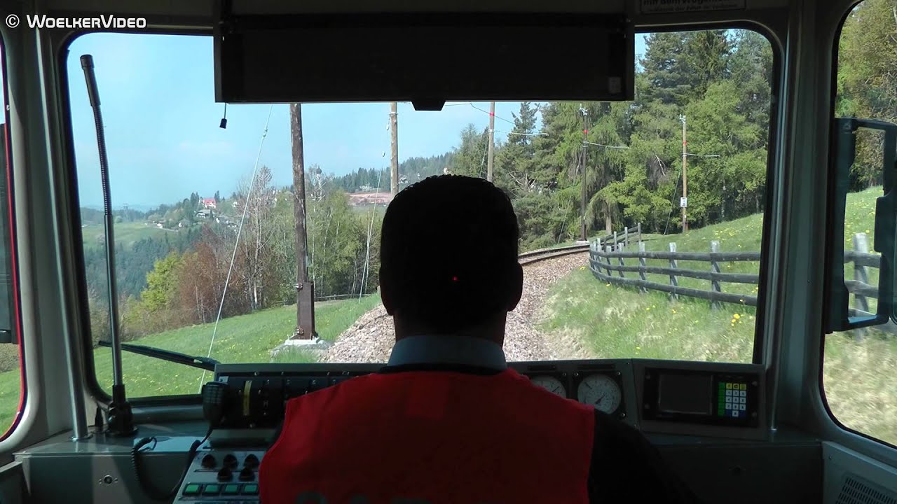 Fahrt mit der Rittnerbahn /  Ferrovia del Renon [2/2]