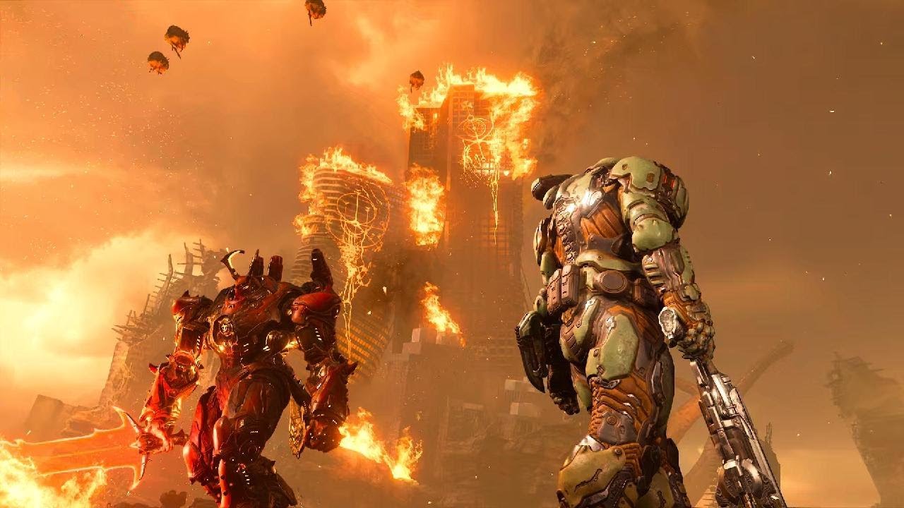 DOOM Eternal: The Dark Lord, nightmare mode/no hammer/no BFG (PS5)