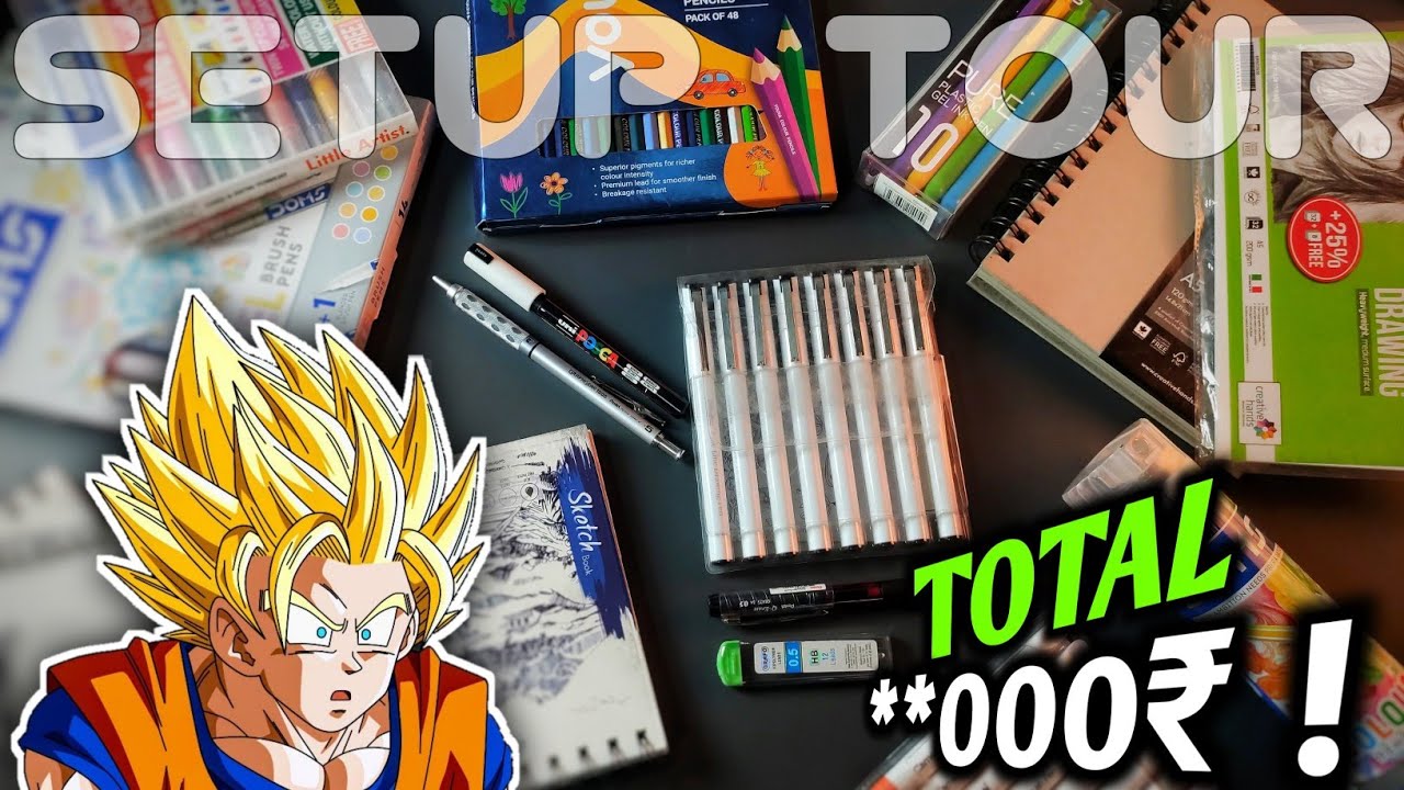 My Full Art Setup & Total Cost Reveal 😳🔥| SUDIP SARKAR ART