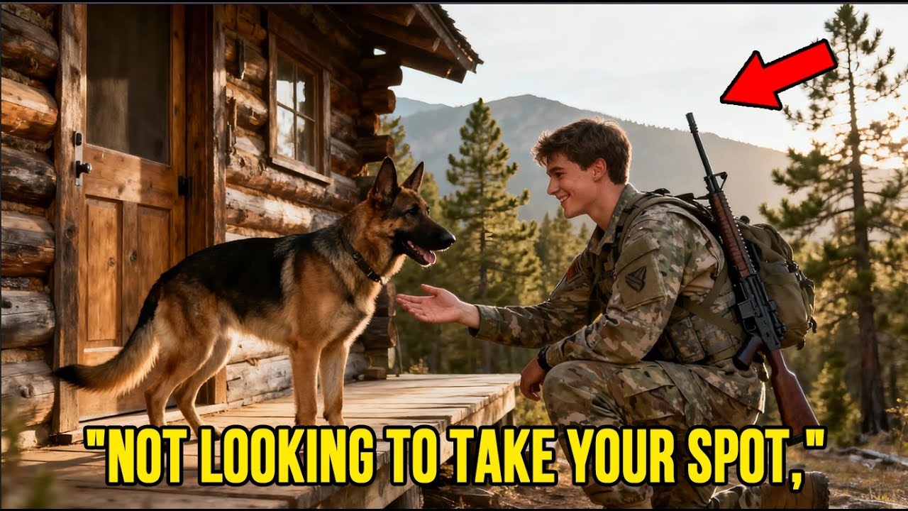 Marine Bought a $5 Shack — Shocked to Find a German Shepherd Guarding the Place