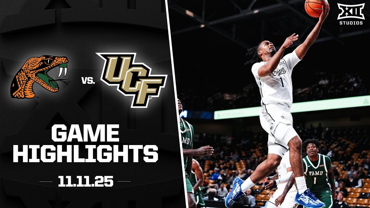 Florida A&M vs. UCF Game Highlights | 2025-26 Big 12 Men’s Basketball