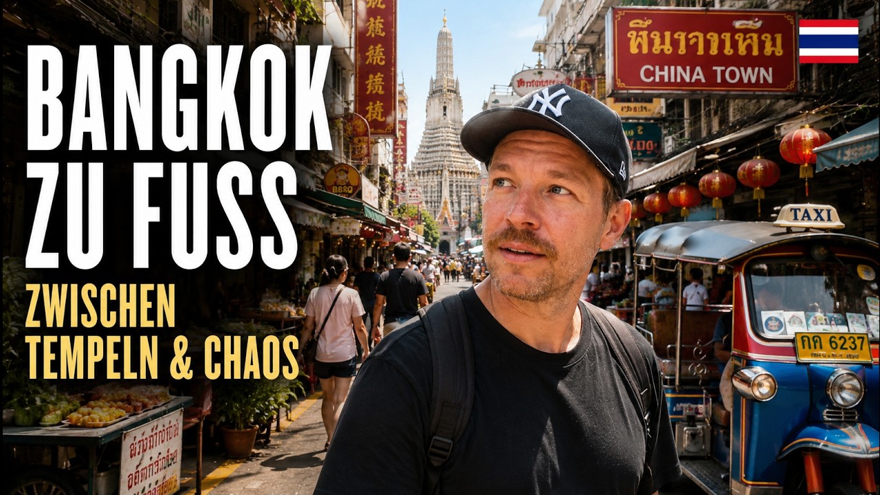 Bangkok hautnah: Durch Chinatown zum Wat Arun – Gassen, Tempel & Straßenleben Sukhumvit.